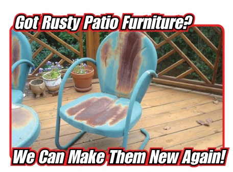 Restore your ugly patio furniature